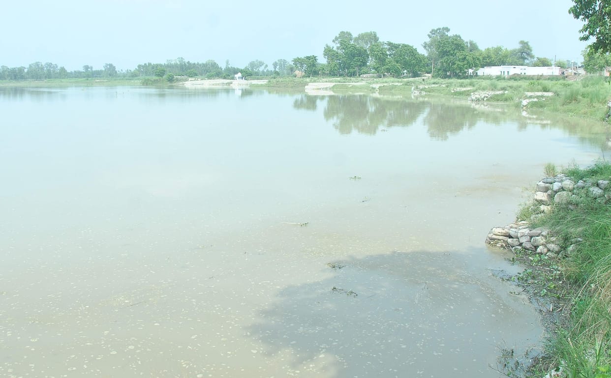 tigri ganga water level high due to bijnaour bairaj water release