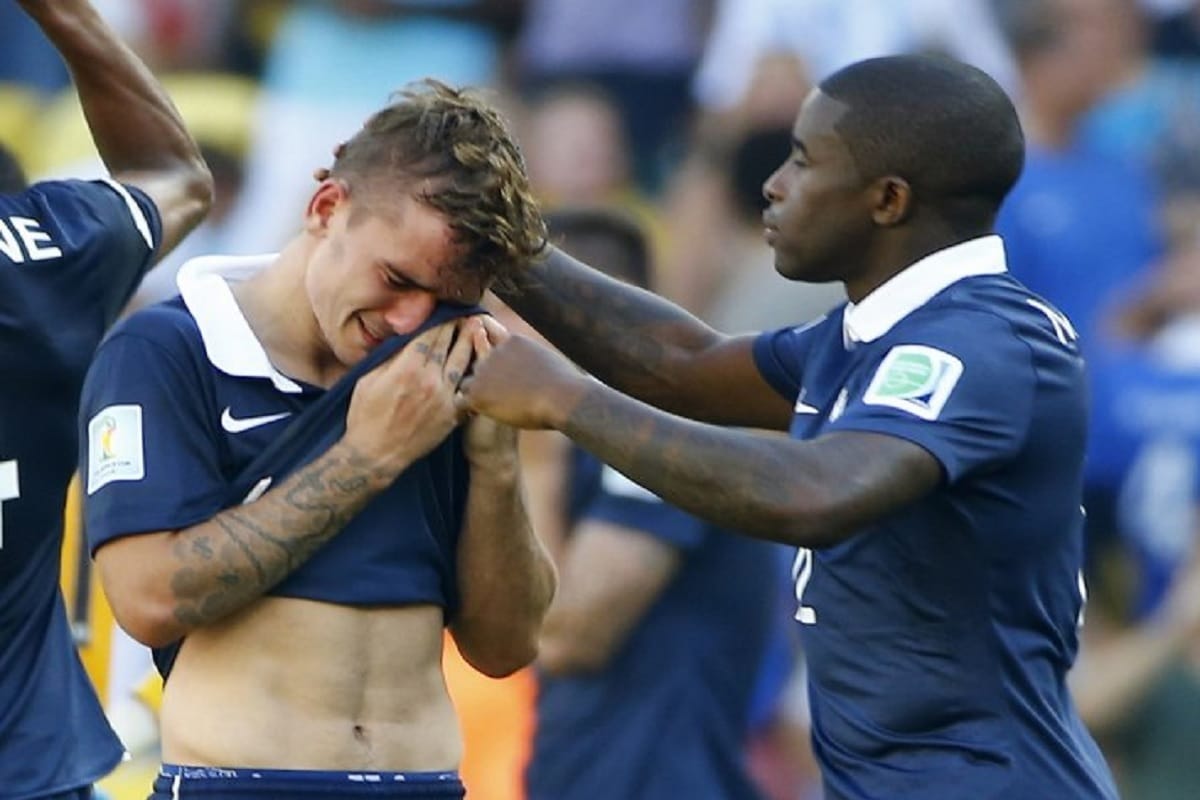 fifa world cup 2018 most emotional qaurterfinal for Antoine Griezmann 
