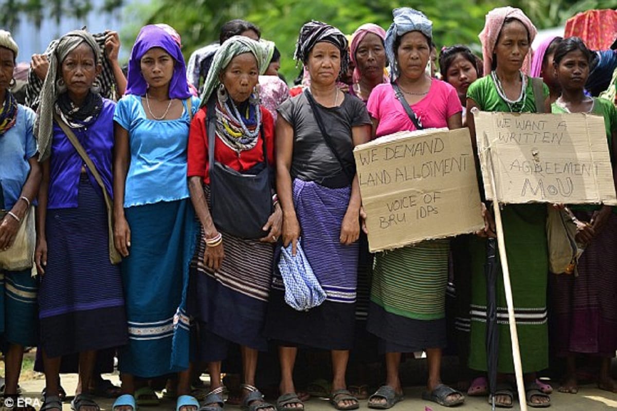 The families of the Bru community will get four lakh rupees: Home Ministry