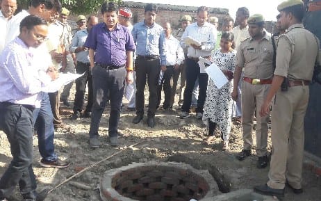 DM visits villages to check toilets