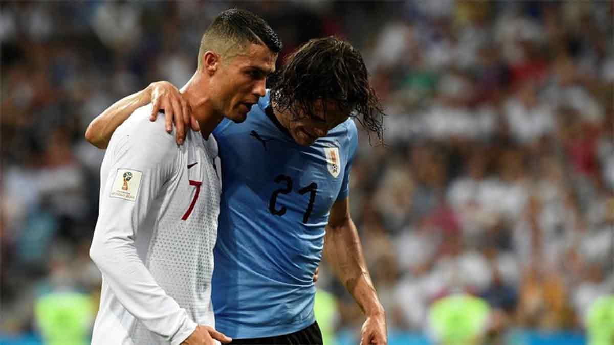 uruguays edinson cavani may miss quarter final against france