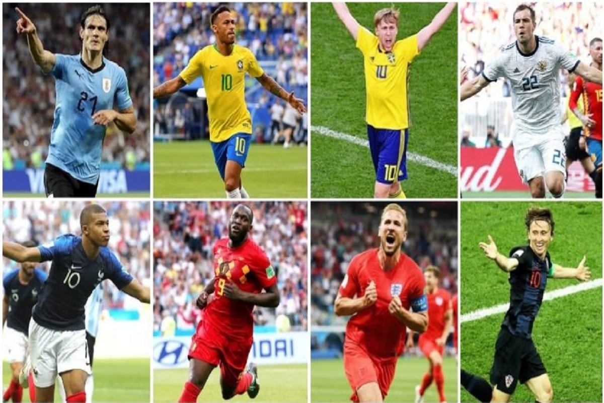 these eight teams qualified for quarter final in fifa world cup 2018