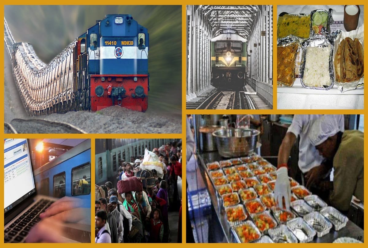 Railway passengers now apply both food and tickets at a same time