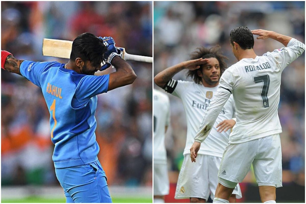 KL Rahul celebrates win in ronaldo and pogba style video viral