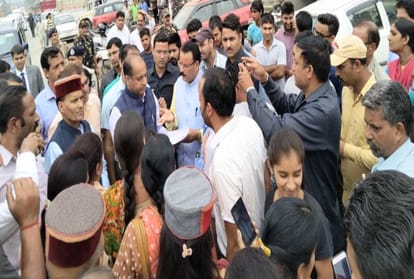 cm jairam thakur laid foundations of many development projects at mandi himachal
