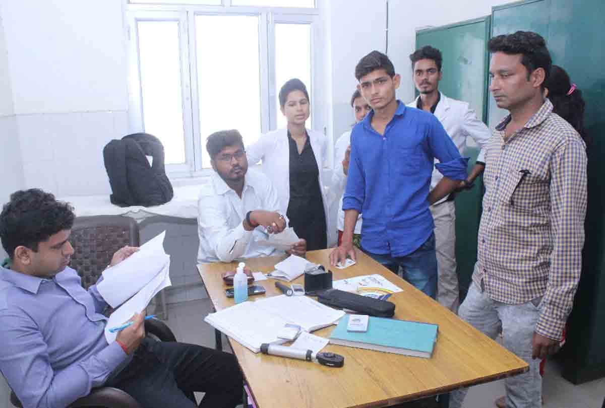 Violation of rules in Unnao District Hospital