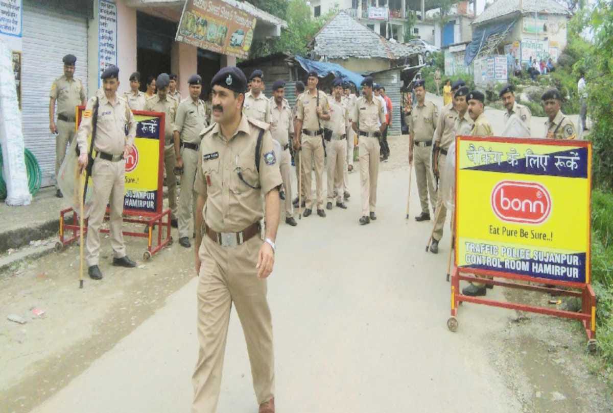  The Section 144 imposed overnight in hamirpur for youth congress protesters