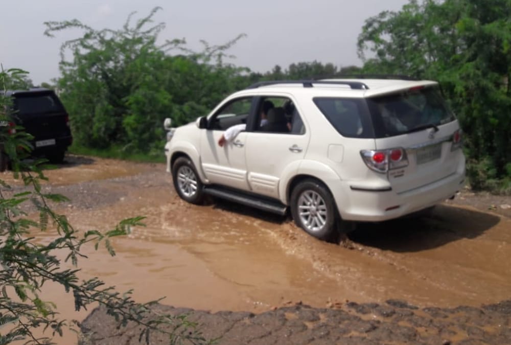 second day of rahul gandhi's amethi visit.