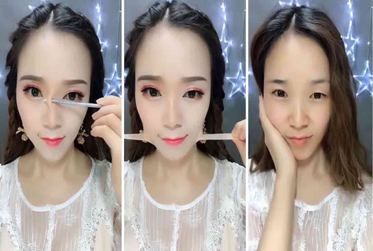 women in china make up video goes viral in social media