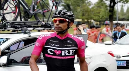 Sachin Kumar is lighting the name of India with bicycle races abroad