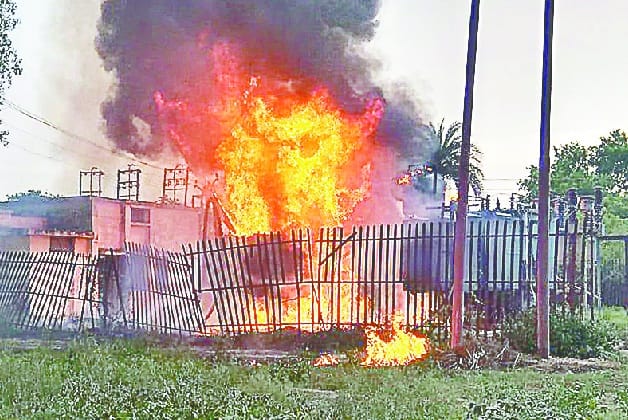 Transformer blows, power gills of 50 villages