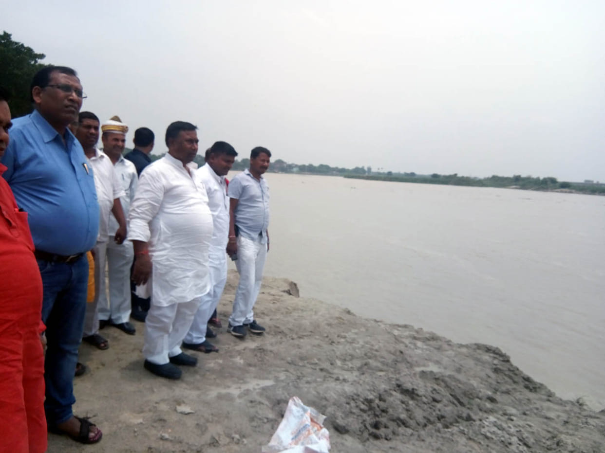24 घंटे में पौने तीन मीटर बढ़ा घाघरा का जलस्तर