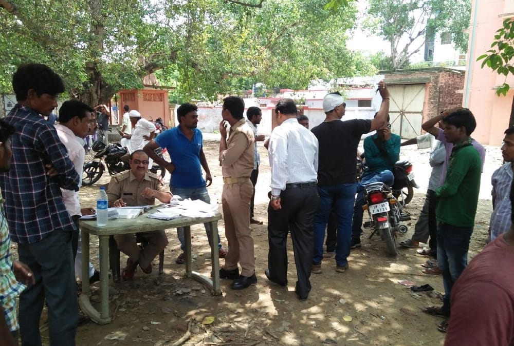  three kiiled in an accident in bahraich.