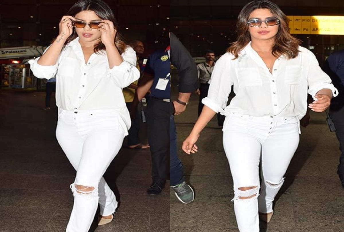 Priyanka Chopra retrun to india for film shoot Bharat