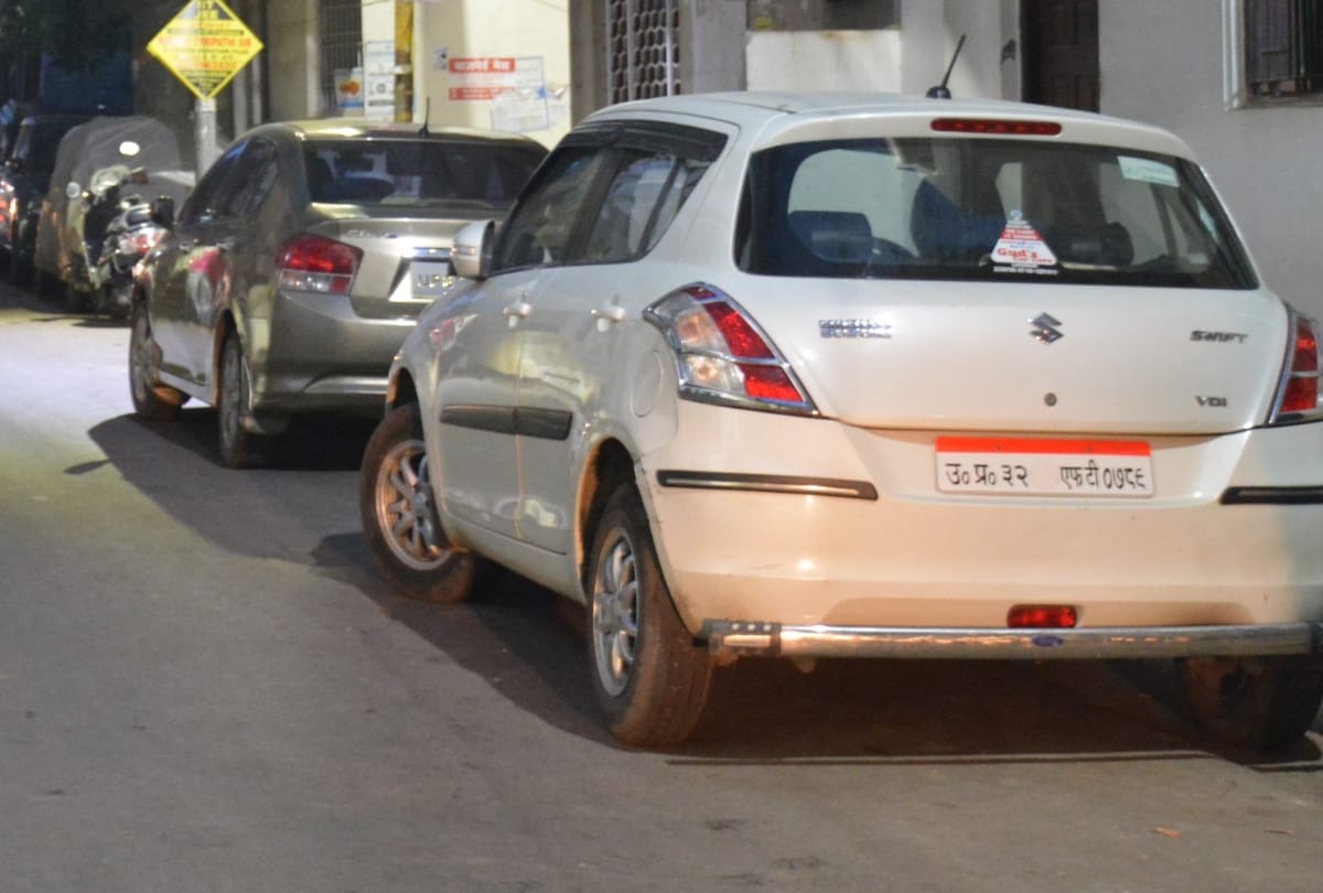 Car will be registered only after parking in the survey