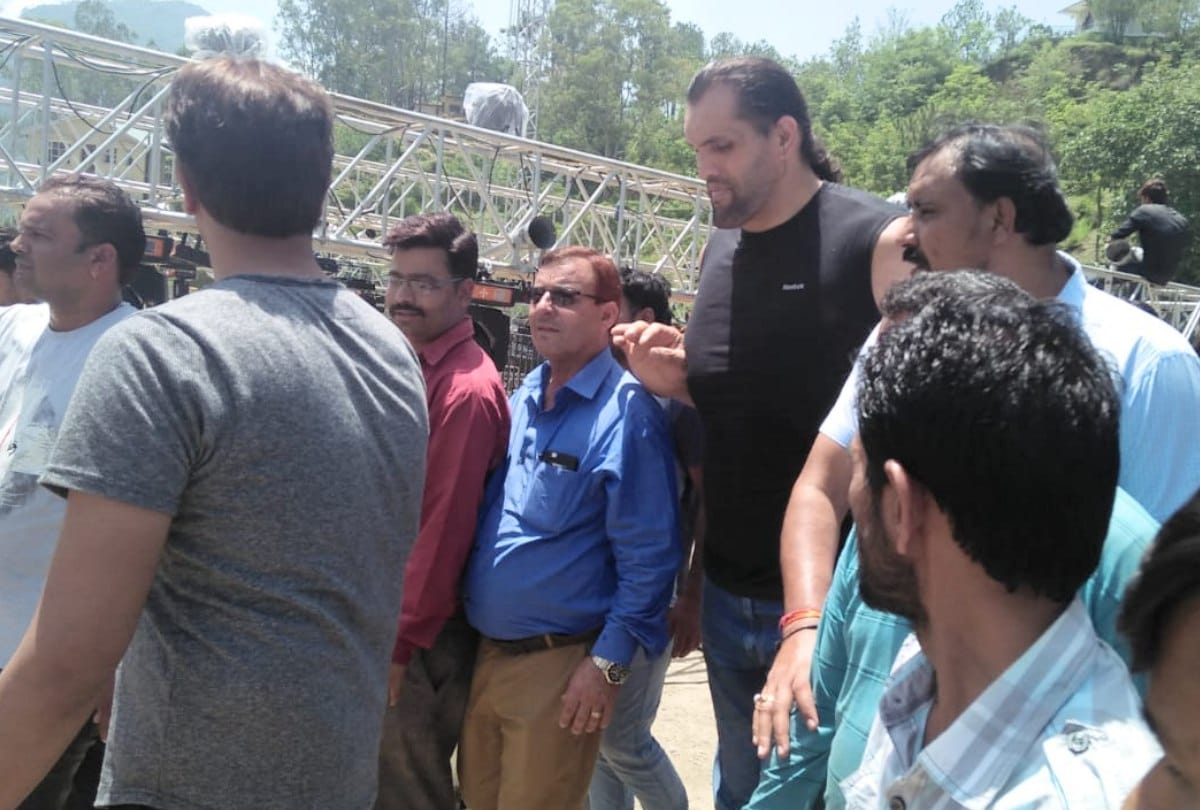 The Great Khali Returns Wrestling show on 7th of July at Solan 