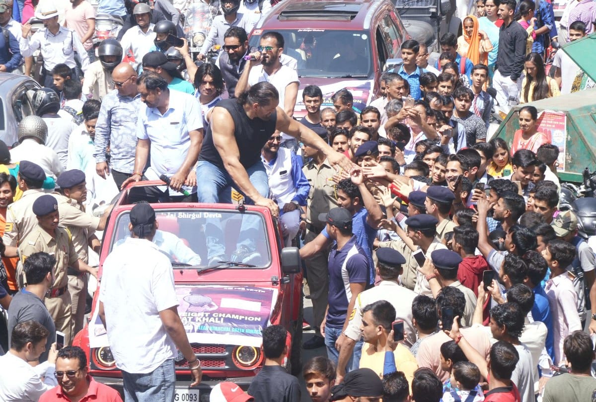 The Great Khali Returns show on 7th of July at Solan Himachal Pradesh