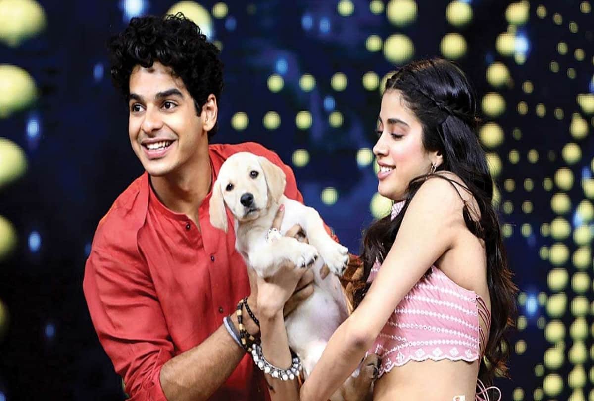 Janhvi Kapoor And Ishan Khattar Get Puppy On Sets Of Indias Best Dramebaaz