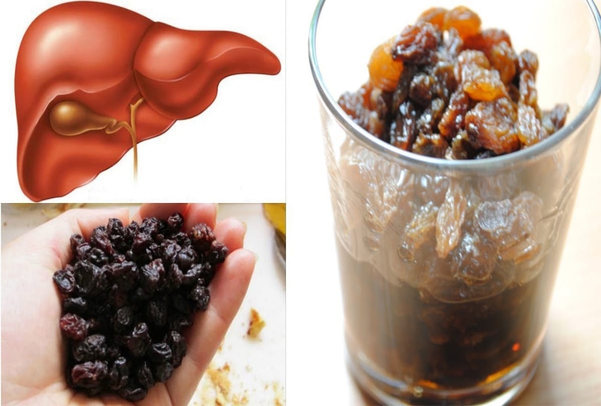 Raisin Water helps to clean your liver