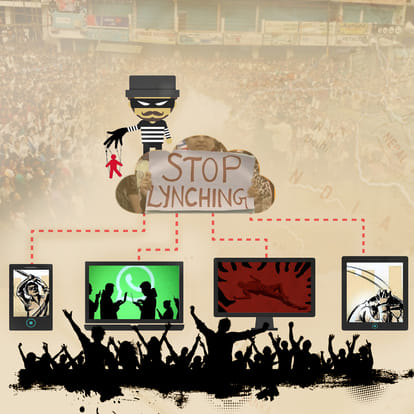 Mob Lynching: in one year mob killed 27 peoples in 9 states because of fake messages 