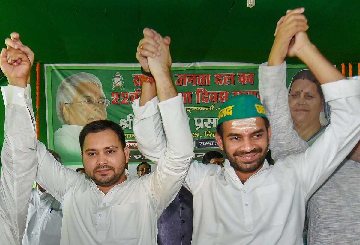 Corruption and crime in Bihar is at the peak but the media is looking like a daughter-in-law