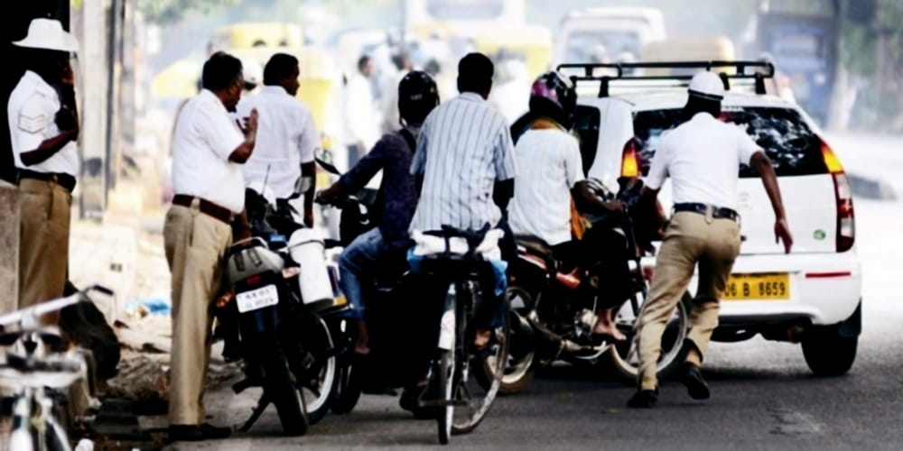 criminal case on traffic signal break