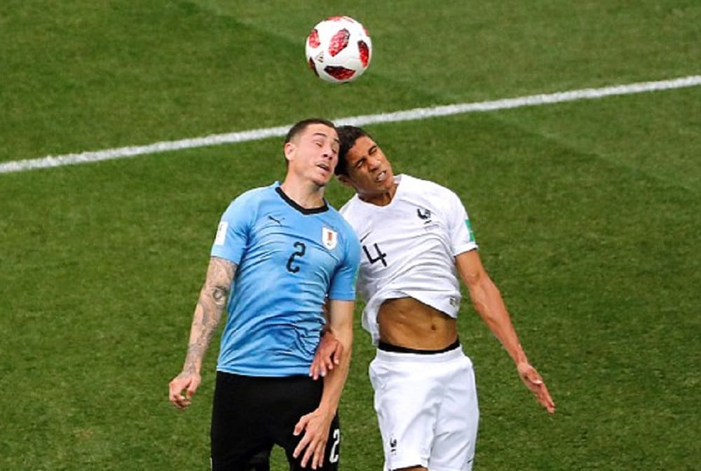 raphael varane become hero over france win against uruguay and hit first goal in fifa world cup 2018