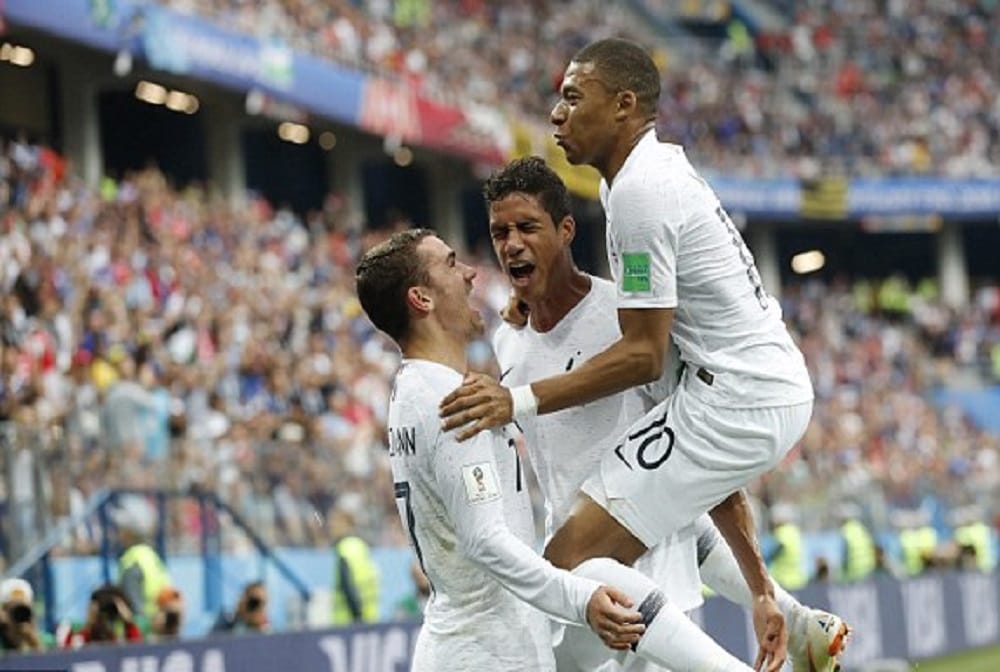 raphael varane become hero over france win against uruguay and hit first goal in fifa world cup 2018