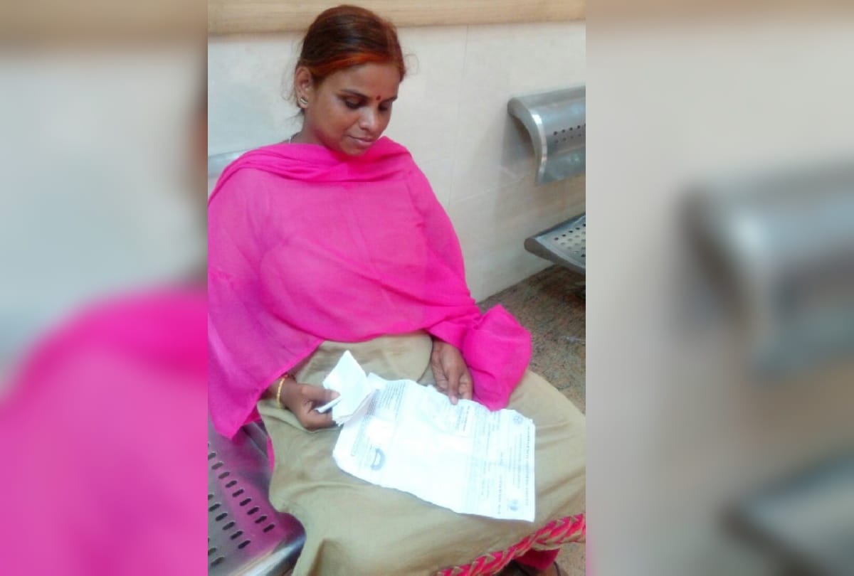 woman spent night in hospital For her safety in noida