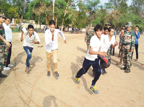 Examination for selection in NCC