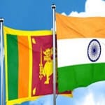 india and sri lanka flag