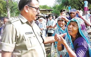 For the dowry, burnt alive woman including two children