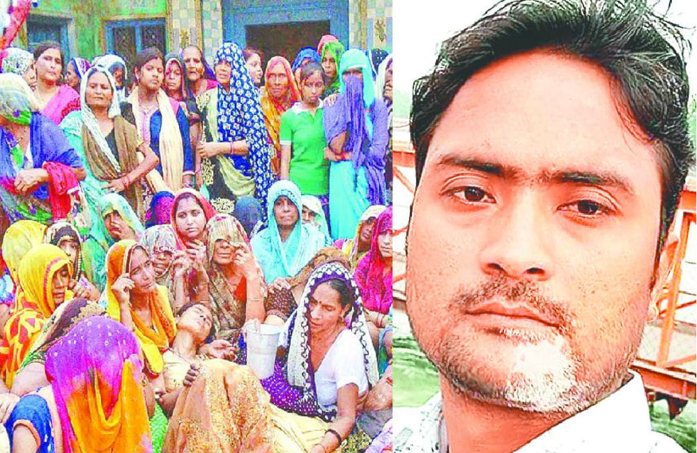 wife'brothers shot dead her husband in kasganj 