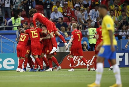 fifa world cup 2018 Brazil vs Belgium quarter-final live match updates