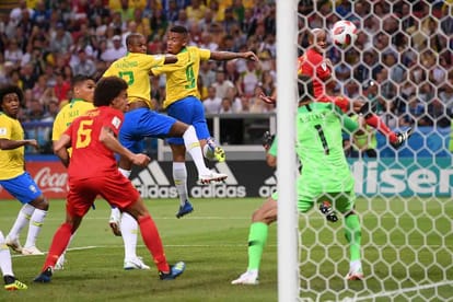 brazil fans crying after loss against belgium in fifa world cup 2018