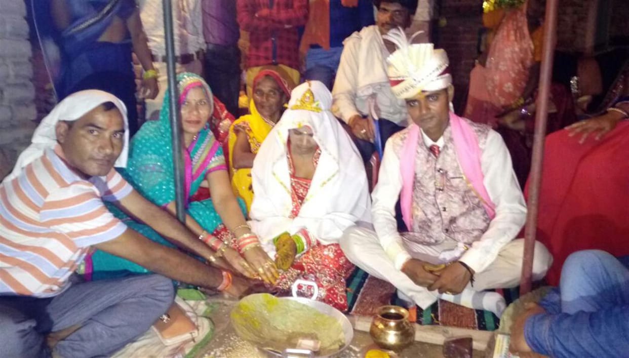 Police Sub inspector Manage the marriage of poor girl