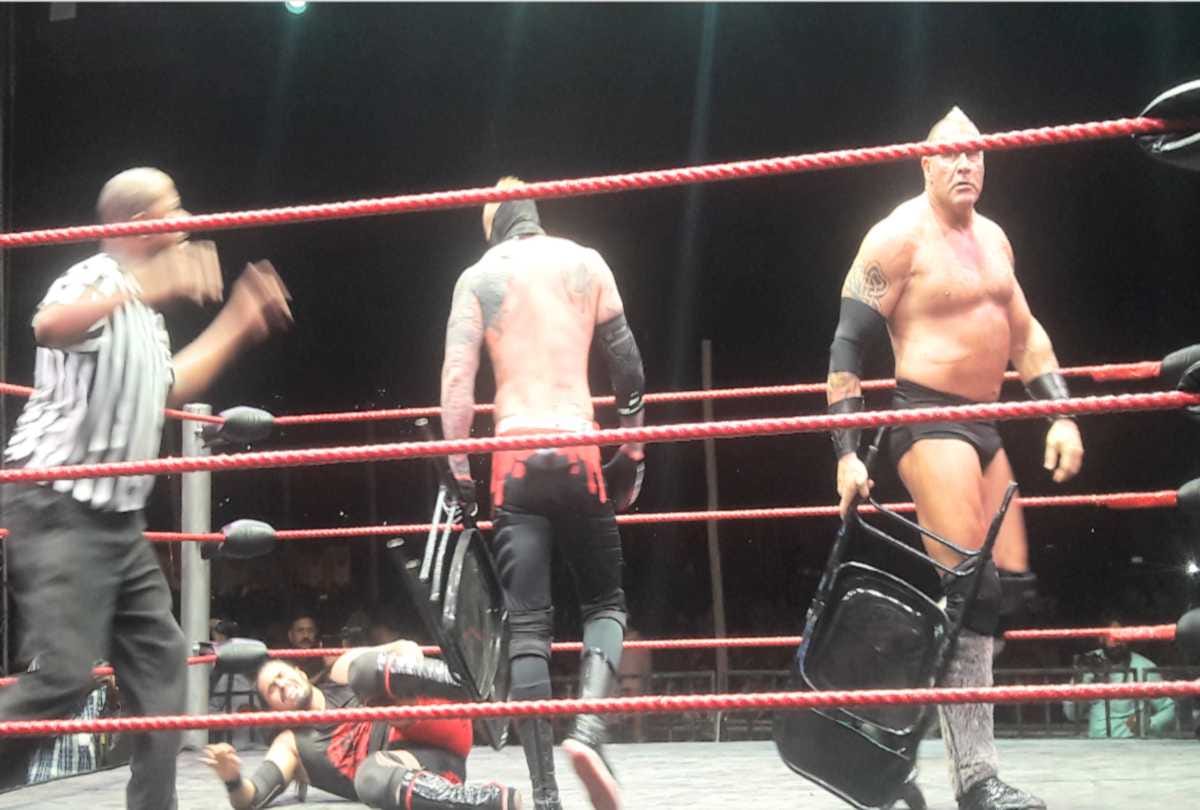 The Great Khali Returns show live at solan himachal
