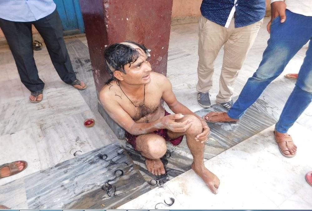 man tried to rape 10 year old girl in temple complex