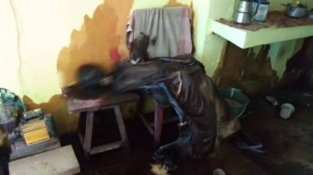worms eating dead body mother of major in rudrapur