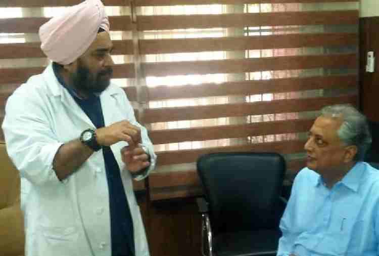 punjab assembly speaker and aap mla in hospital for dope test