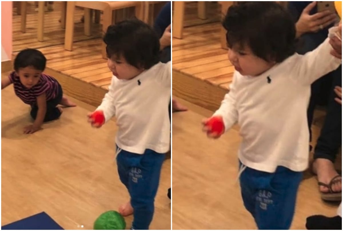 Taimur viral picture is the proof that he is gunda of play school 