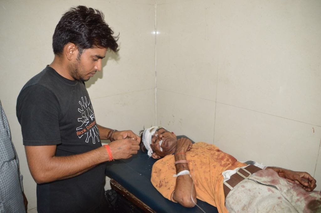attack on another RSS worker in Firozabad