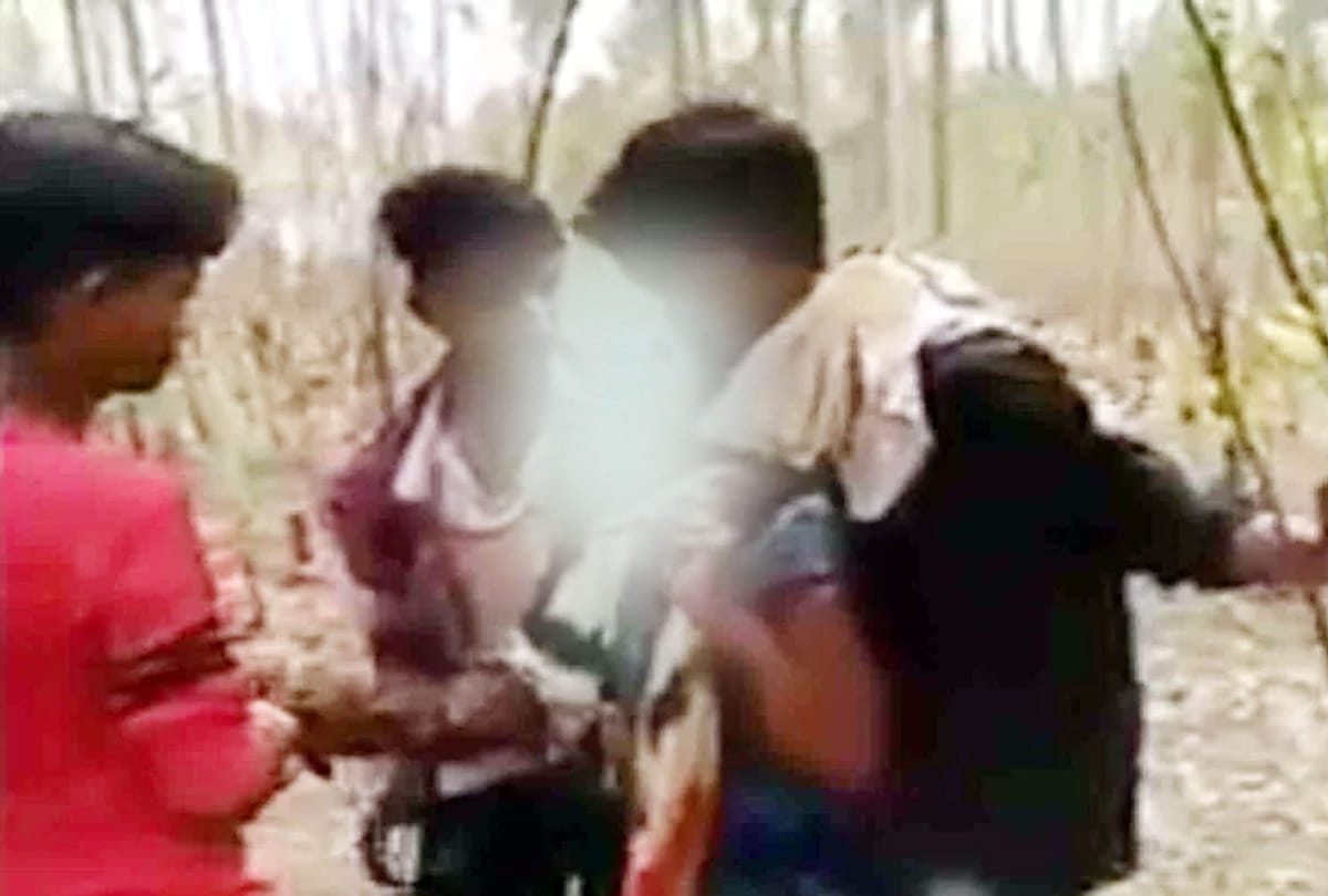 Chowki Incharge Suspended in Unnao viral video Case
