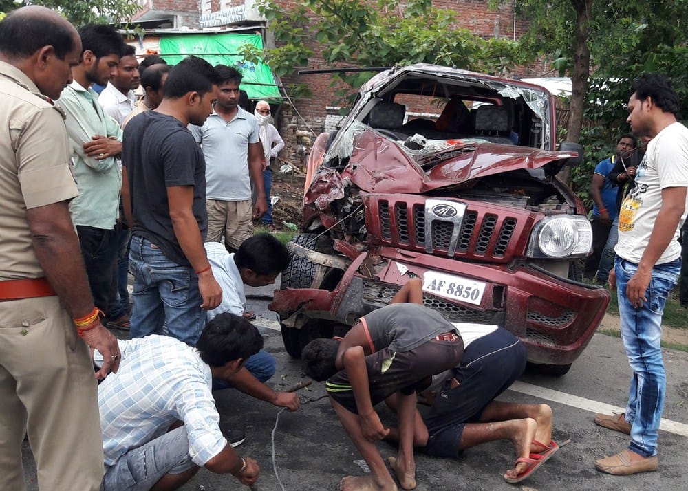 mahuli block pramukh family injured