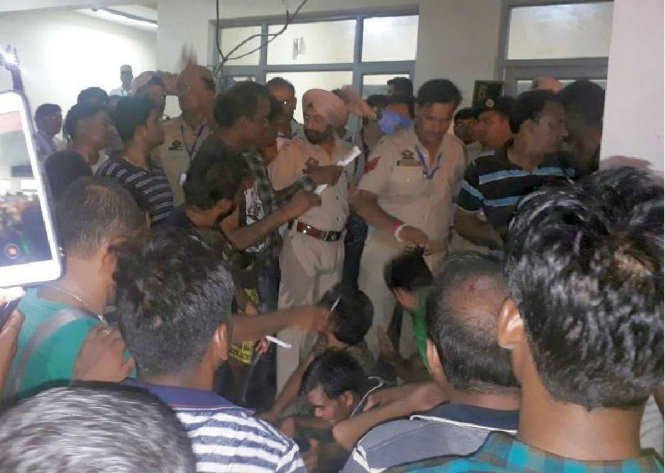 Minor car driver crushed Amarnath passengers one pilgrim killed on spot three circumstances serious