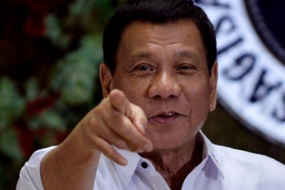 Philippines President gave disputed statement on God