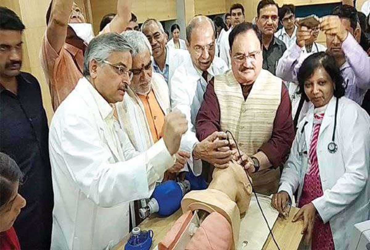 Union Health Minister JP Nadda inaugurated Skill Lab in Delhi AIIMS