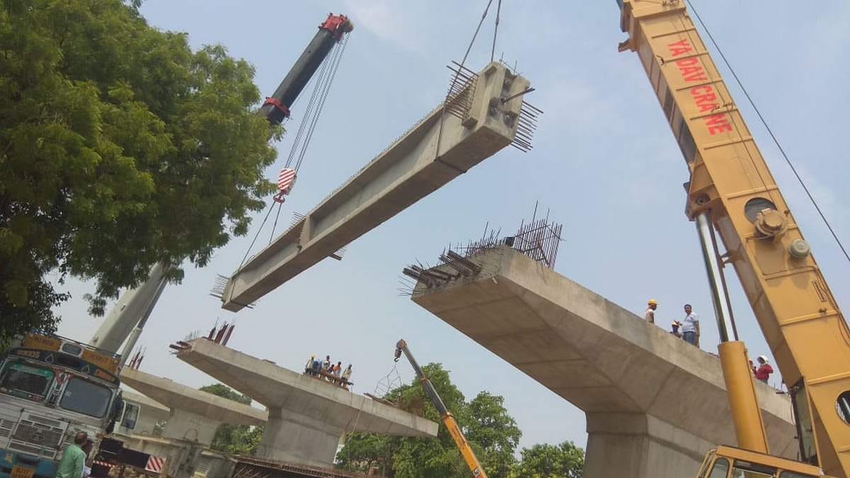 Works start again on sunday after varanasi bridge collapse
