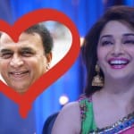 birthday special: Madhuri dixit had strong crush over Sunil gavaskar