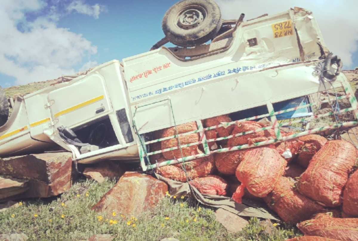 two people died in jeep accident at sach pass on chamba pangi road